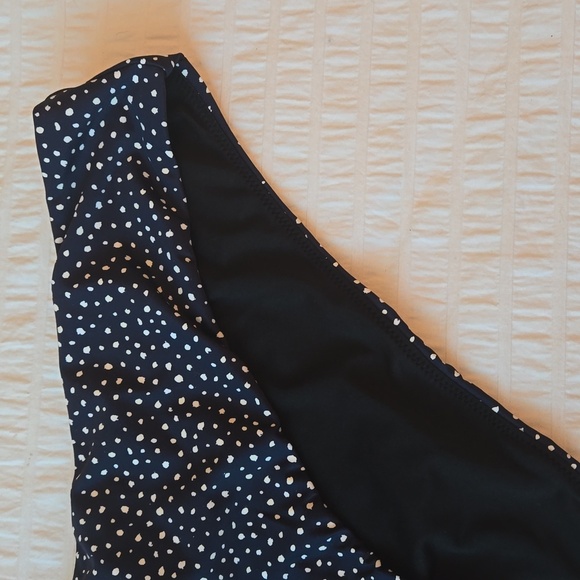 NWT*J CREW Hipster bikini bottom in Navy & white polka dots women 2X style BH535 - Picture 4 of 11